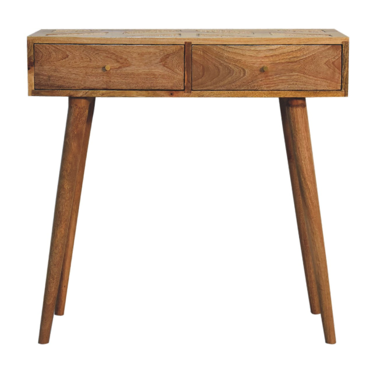 Larissa Aztec Console Table, 100% Solid Mango Wood
