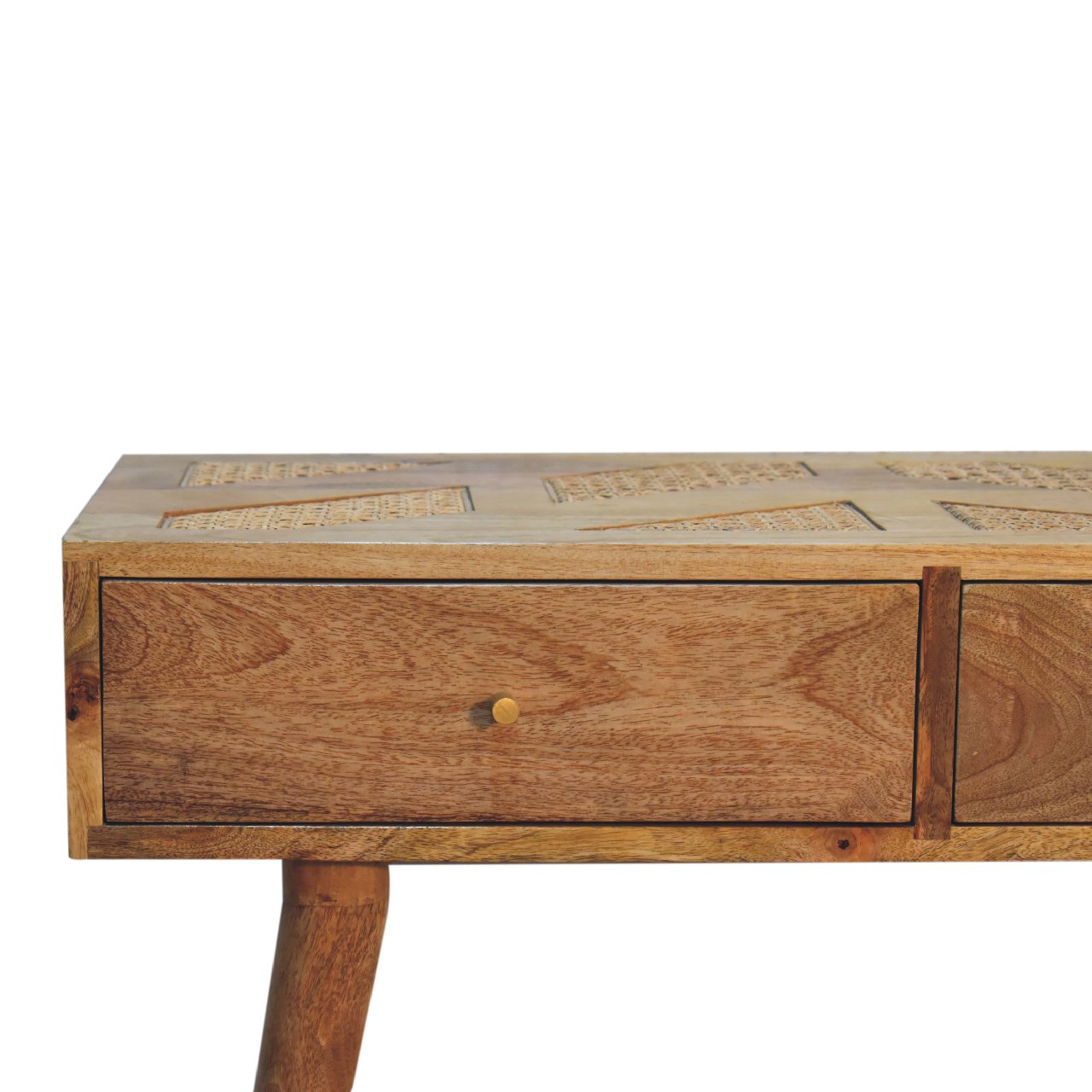 Larissa Aztec Console Table, 100% Solid Mango Wood