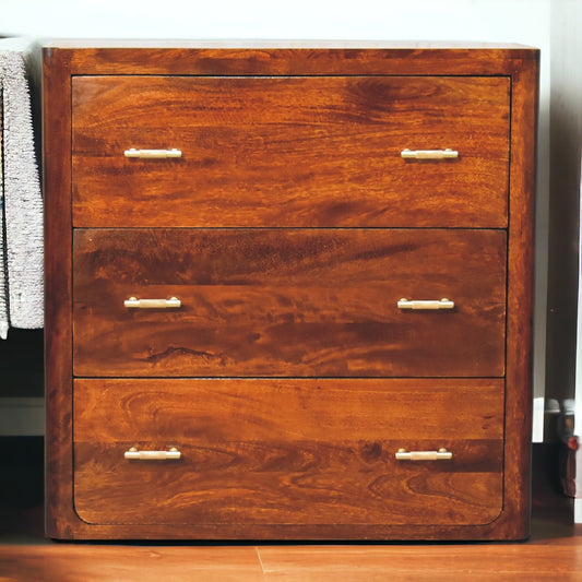 Luca Chest of Drawers 100% Solid Mango Wood