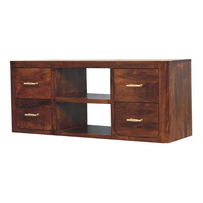 Luca Mango Wood TV & Media Unit