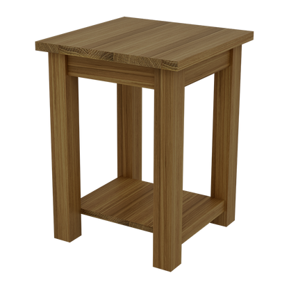 Lyon Lamp Table. 100% Solid Oak