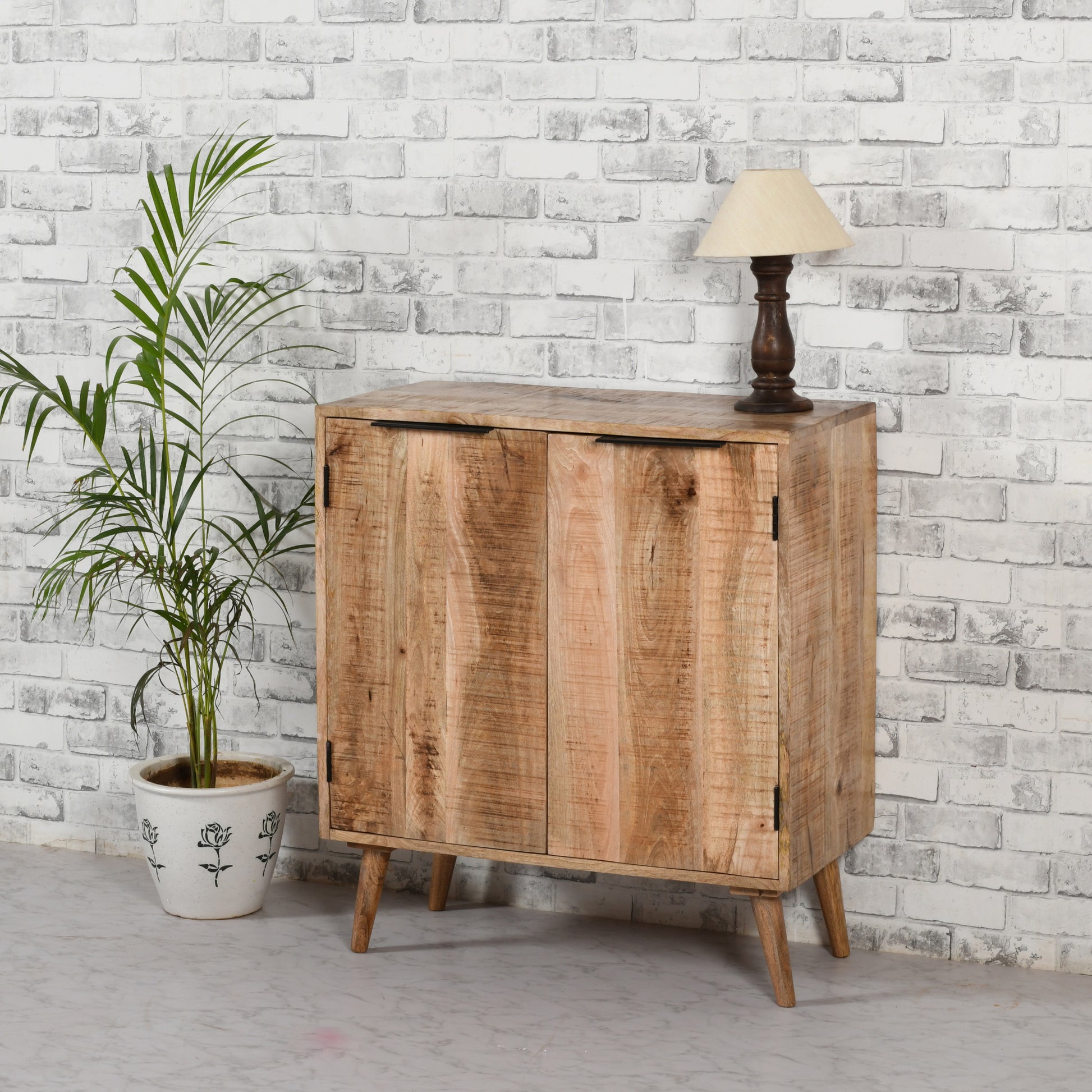 Surrey Solid Wood Drinks Cabinet / Sideboard 100% Eco Sourced Solid Mango Wood