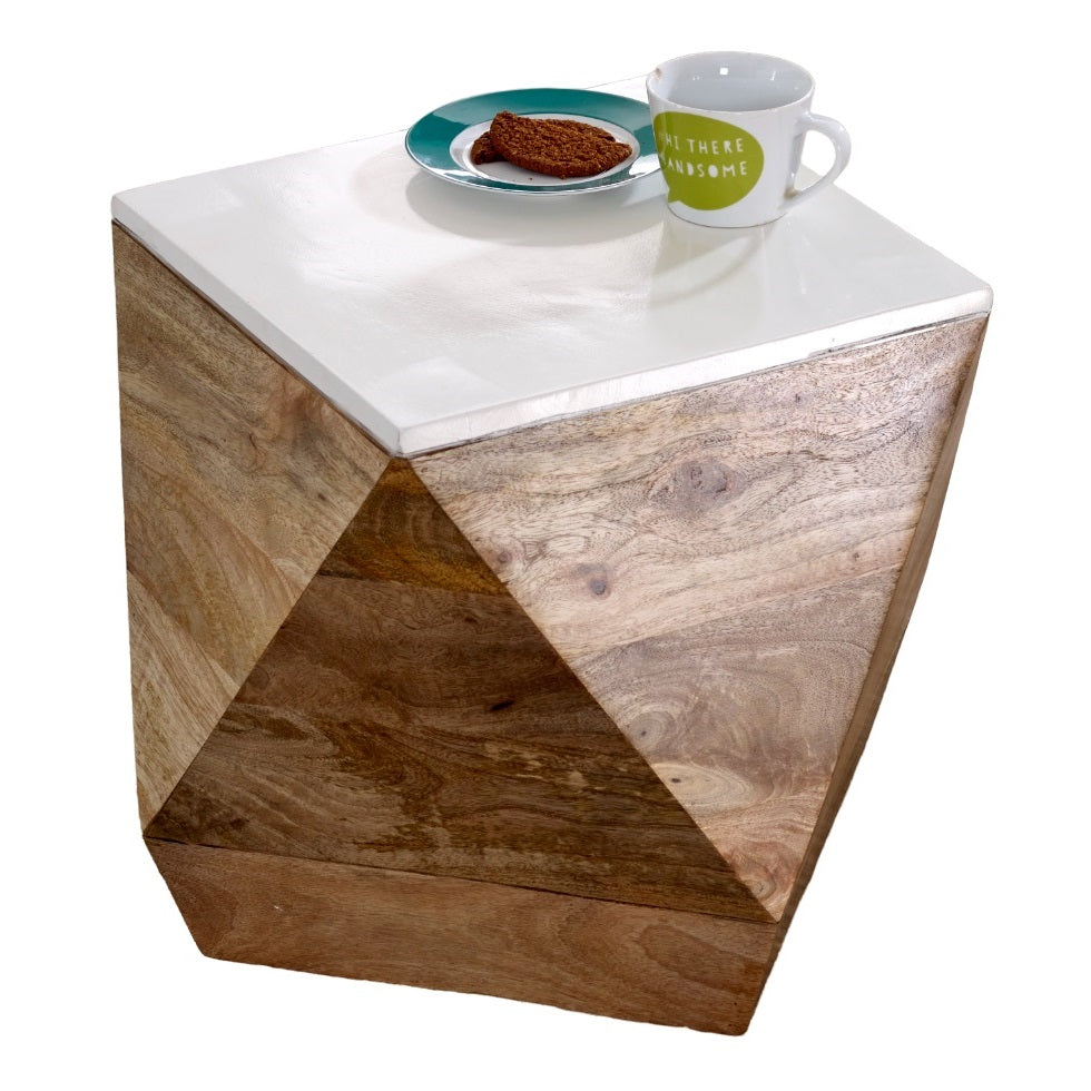 Alfie Side Table Solid Mango Wood