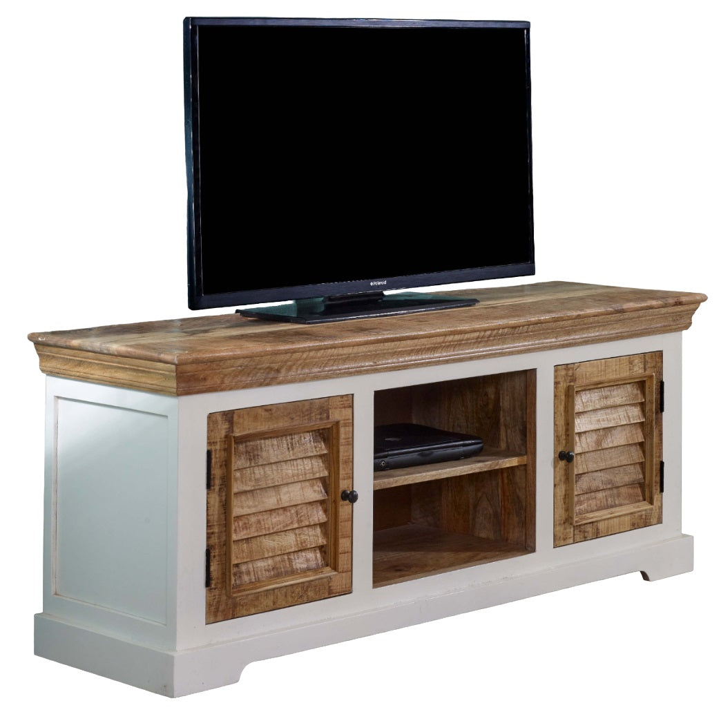 Alfie TV Cabinet Up to 57" Solid Mango Wood