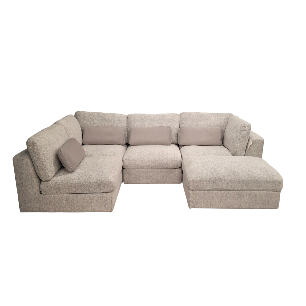 Madison U Shape Sofa Blue or Light Grey