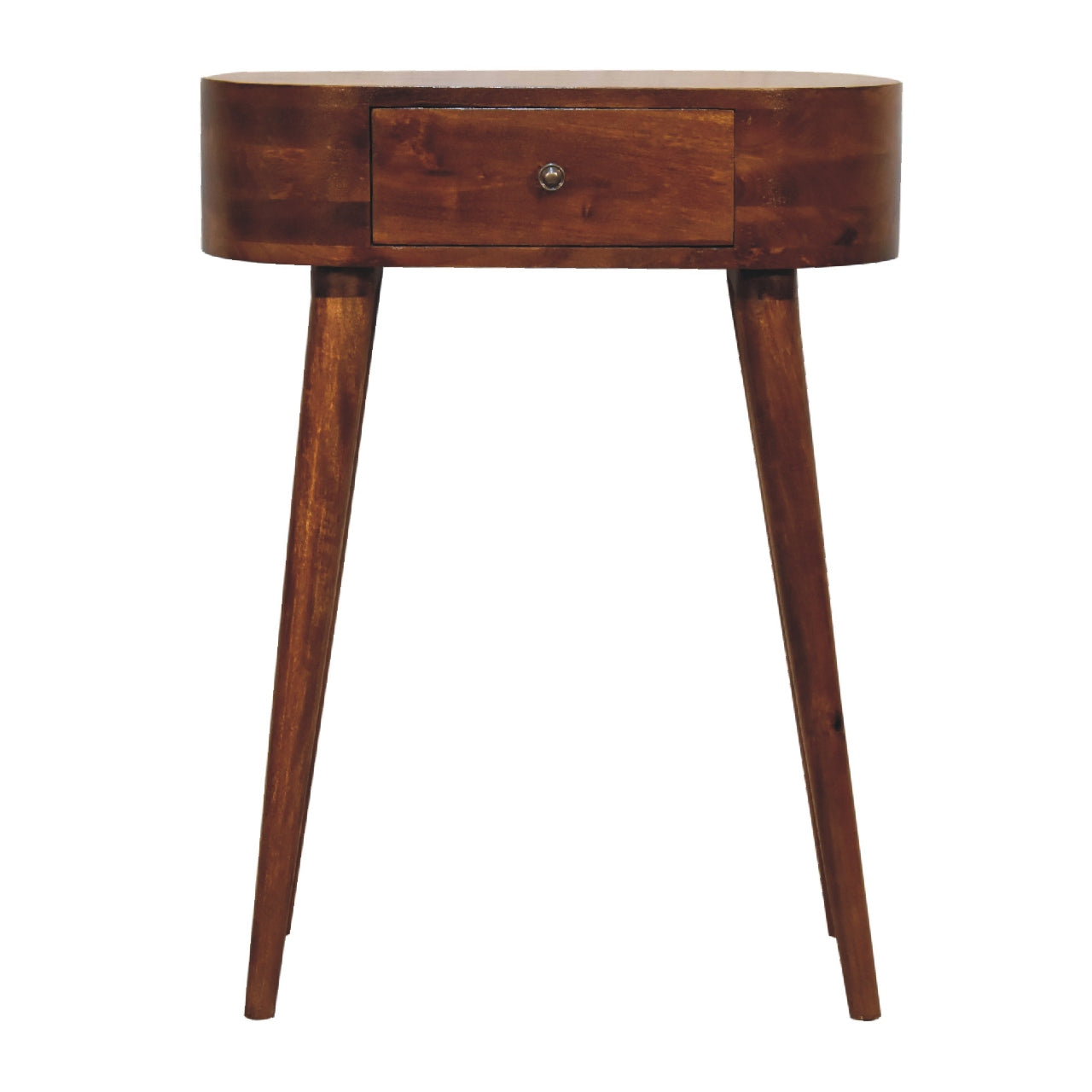 Mini Albion Chestnut Console. 100% Solid Mango Wood