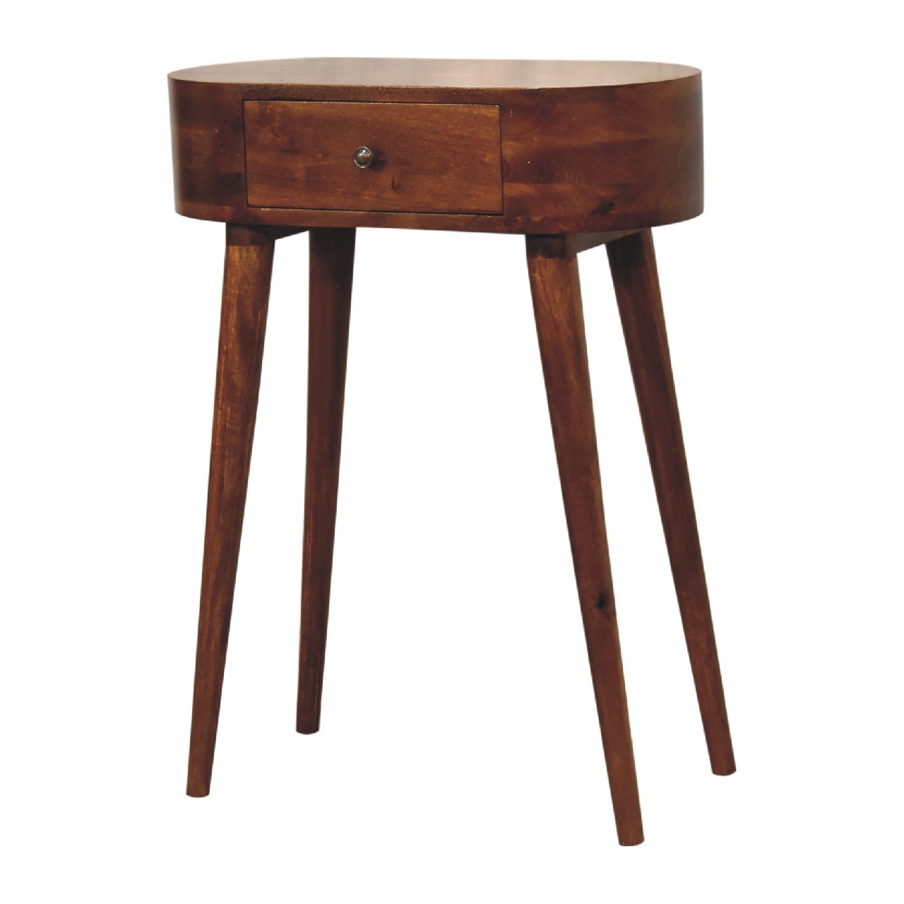 Mini Albion Chestnut Console. 100% Solid Mango Wood
