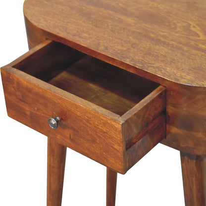 Mini Albion Chestnut Console. 100% Solid Mango Wood