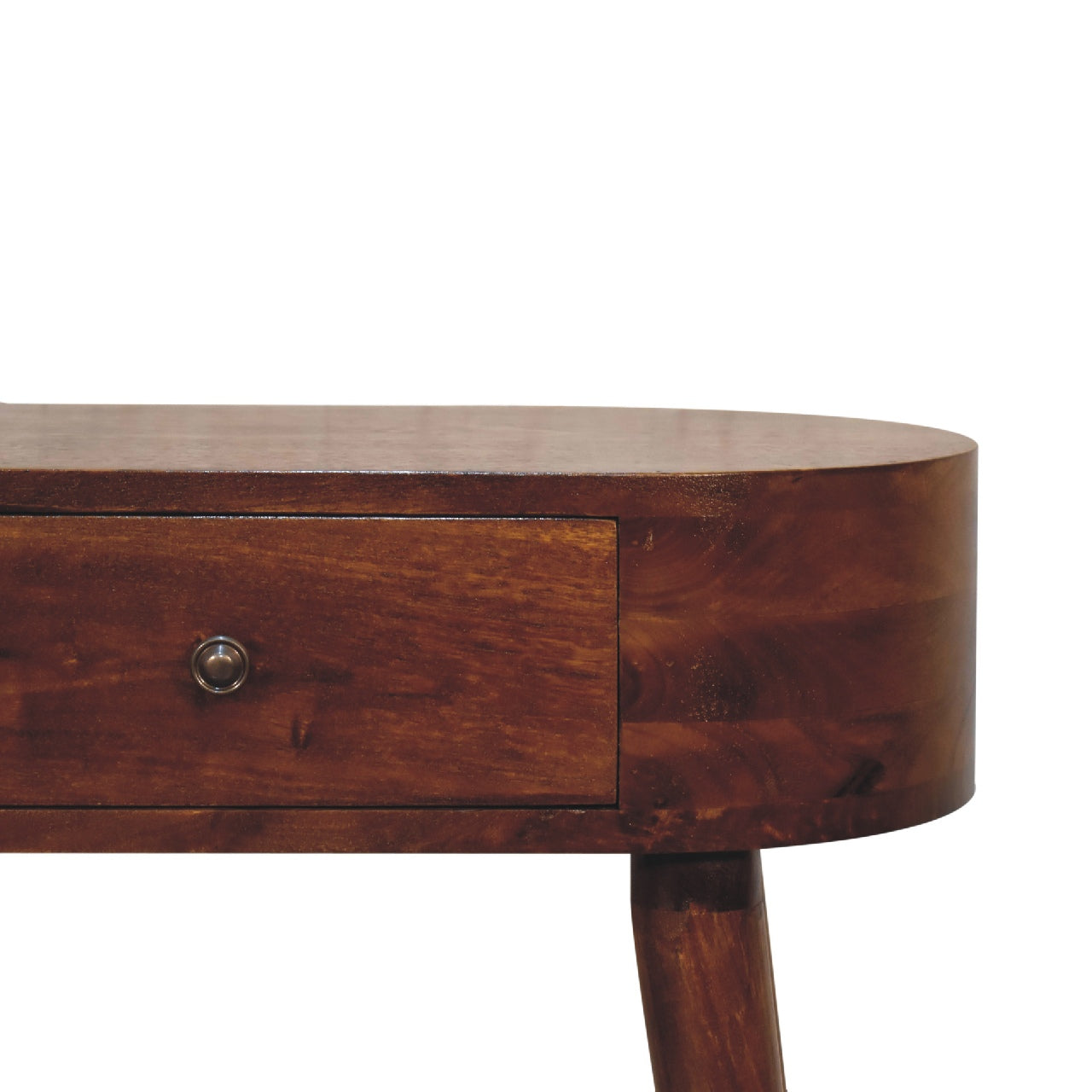 Mini Albion Chestnut Console. 100% Solid Mango Wood