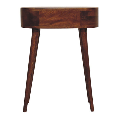 Mini Albion Chestnut Console. 100% Solid Mango Wood