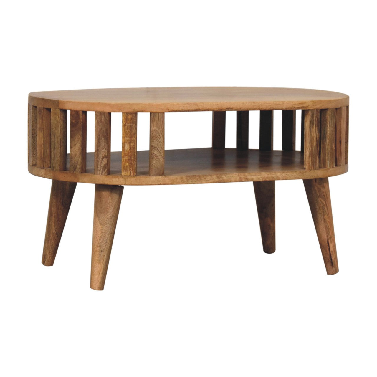 Mini Ariella Coffee Table. 100% Solid Mango Wood
