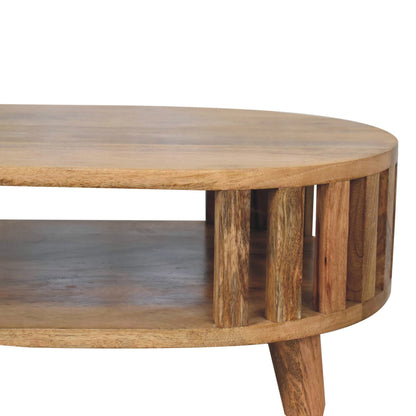 Mini Ariella Coffee Table. 100% Solid Mango Wood