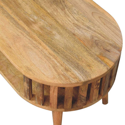 Mini Ariella Coffee Table. 100% Solid Mango Wood