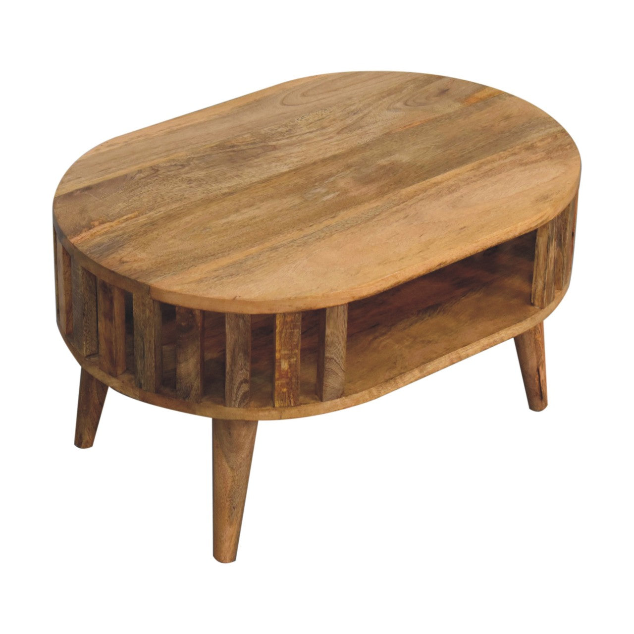 Mini Ariella Coffee Table. 100% Solid Mango Wood