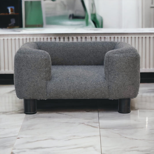 Mini Battleship Pet Sofa Bed. 100% Solid Mango Wood