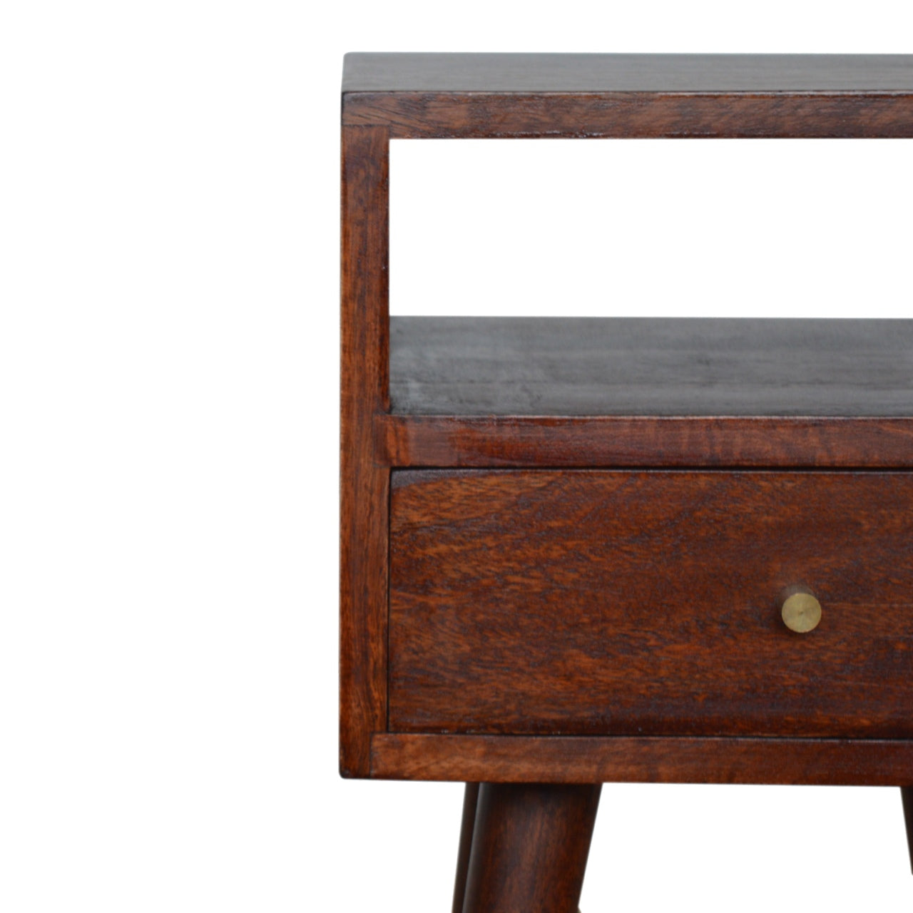 Mini Cherry Bedside.100% Solid Mango Wood