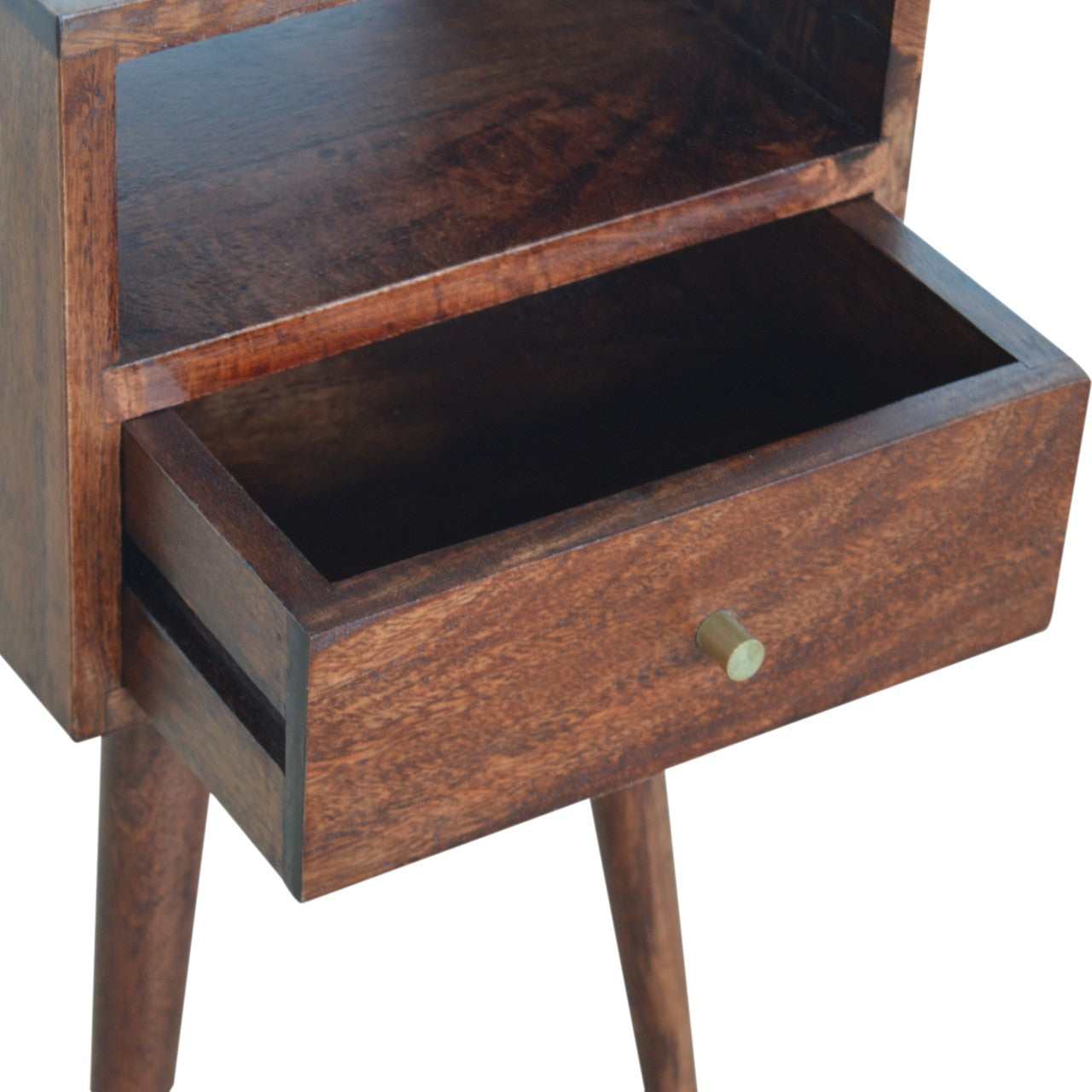 Mini Cherry Bedside.100% Solid Mango Wood
