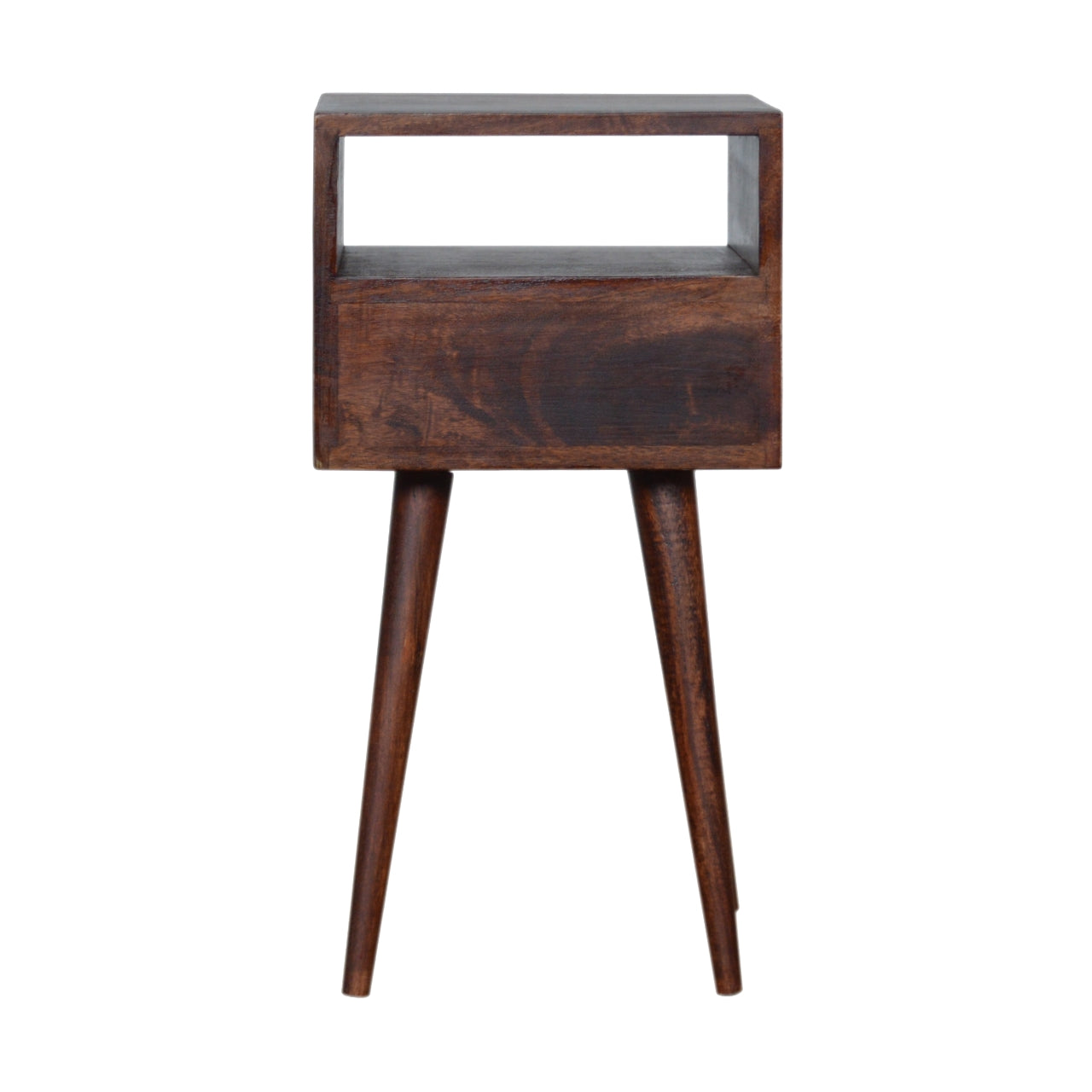 Mini Cherry Bedside.100% Solid Mango Wood