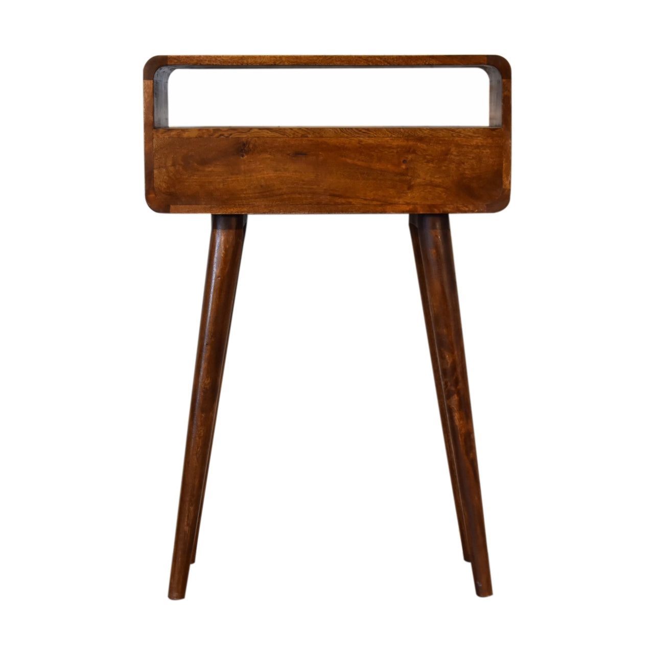 Mini Chestnut Console . 100% Solid Mango Wood