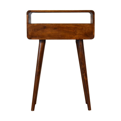 Mini Chestnut Console . 100% Solid Mango Wood