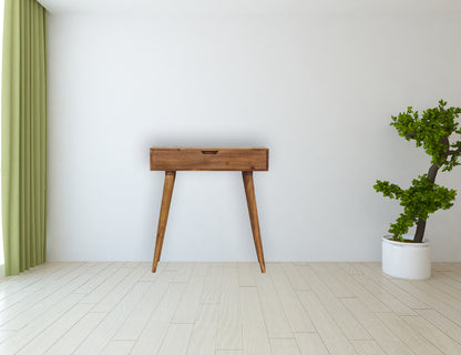Mini Oak-ish Dressing Table. 100% Solid Mango Wood