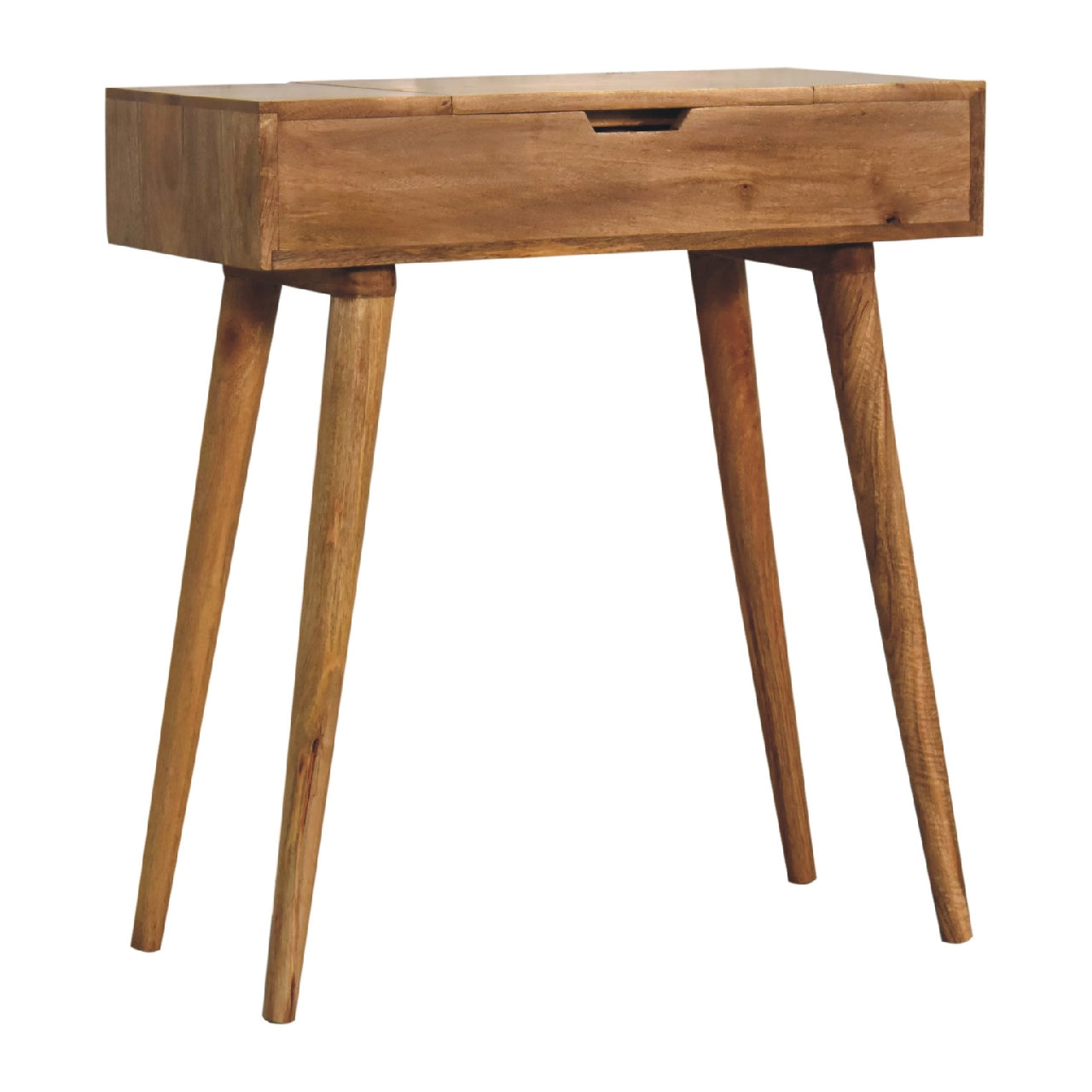 Mini Oak-ish Dressing Table. 100% Solid Mango Wood