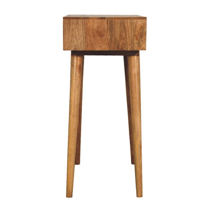 Mini Oak-ish Dressing Table. 100% Solid Mango Wood