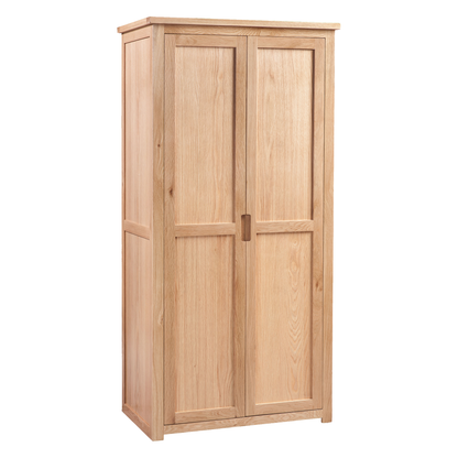 Moderna Ladies' Robe. Oak Wardrobe 100% Solid Oak