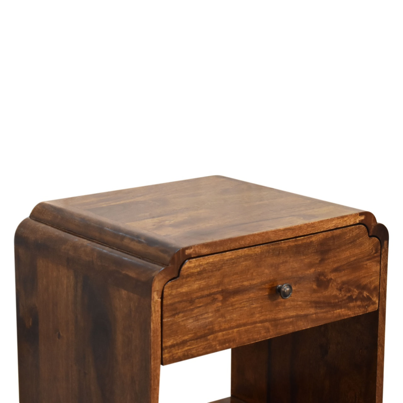 Newton Bedside. 100% Solid Mango Wood
