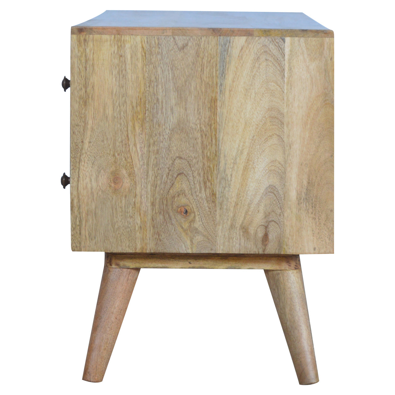 Nordic Entertainment Unit. 100% Solid Mango Wood