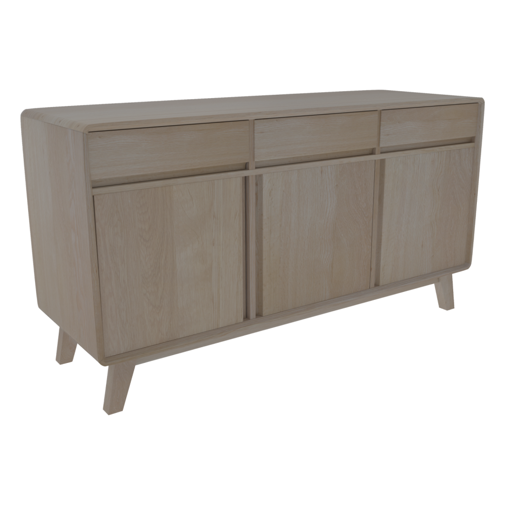 Nordic Large Sideboard. Solid Oak 100% Solid Oak1