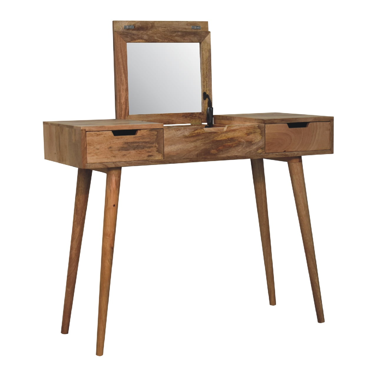 Oak-ish Dressing Table. 100% Solid Mango Wood