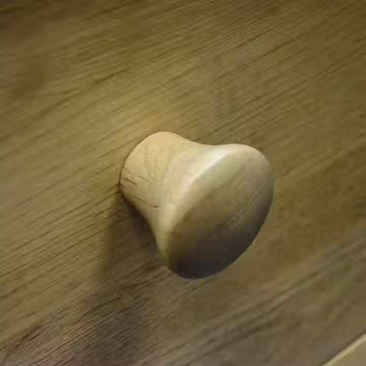 Oak Large Round Knob