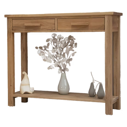 Opus Hall/Console Table. 100% Solid Oak