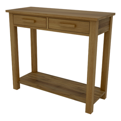 Opus Hall/Console Table. 100% Solid Oak