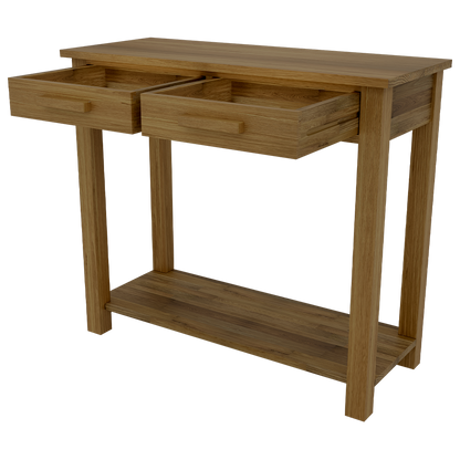 Opus Hall/Console Table. 100% Solid Oak