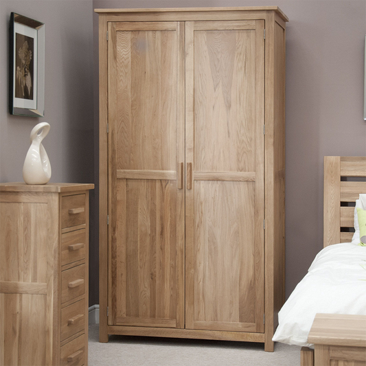 Opus Ladies Wardrobe.  100% solid oak