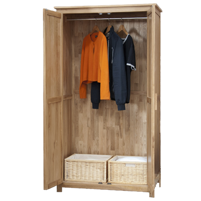 Opus Ladies Wardrobe.  100% solid oak