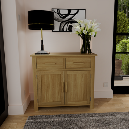 Opus Small Sideboard. 100% Solid Oak