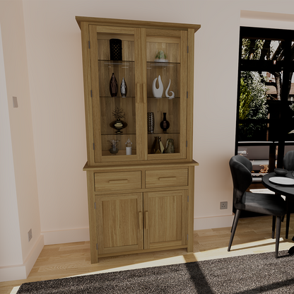 Opus Small Sideboard Top. 100% Solid Oak