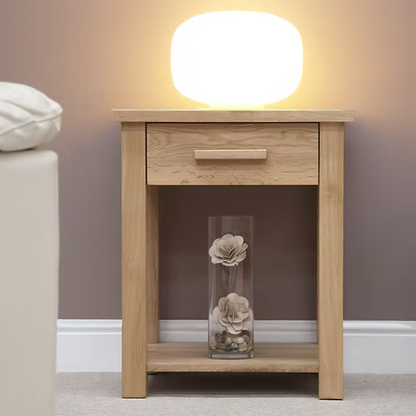 Opus Sofa/Lamp Table 100% Solid Oak