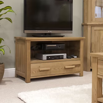 Opus TV Cabinet. 100% Solid Oak
