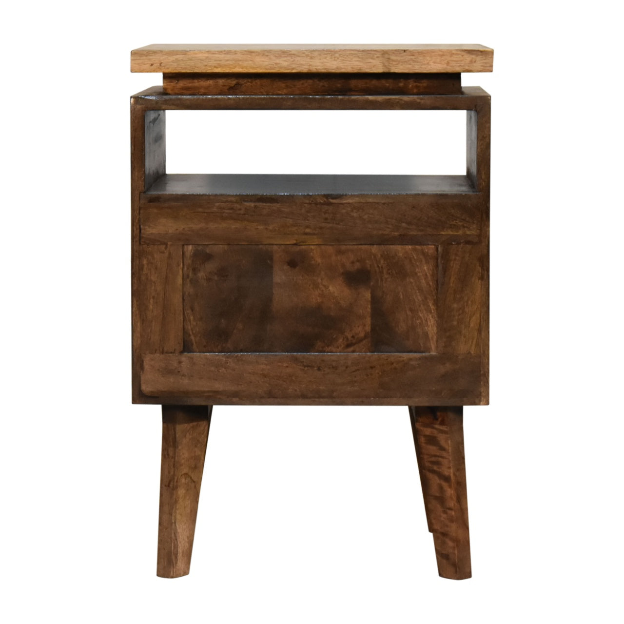 Platform Bedside. 100% Solid Mango Wood