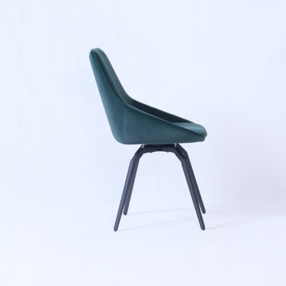 Porto Swivel Chair Metal Legs. 3 Colours Available