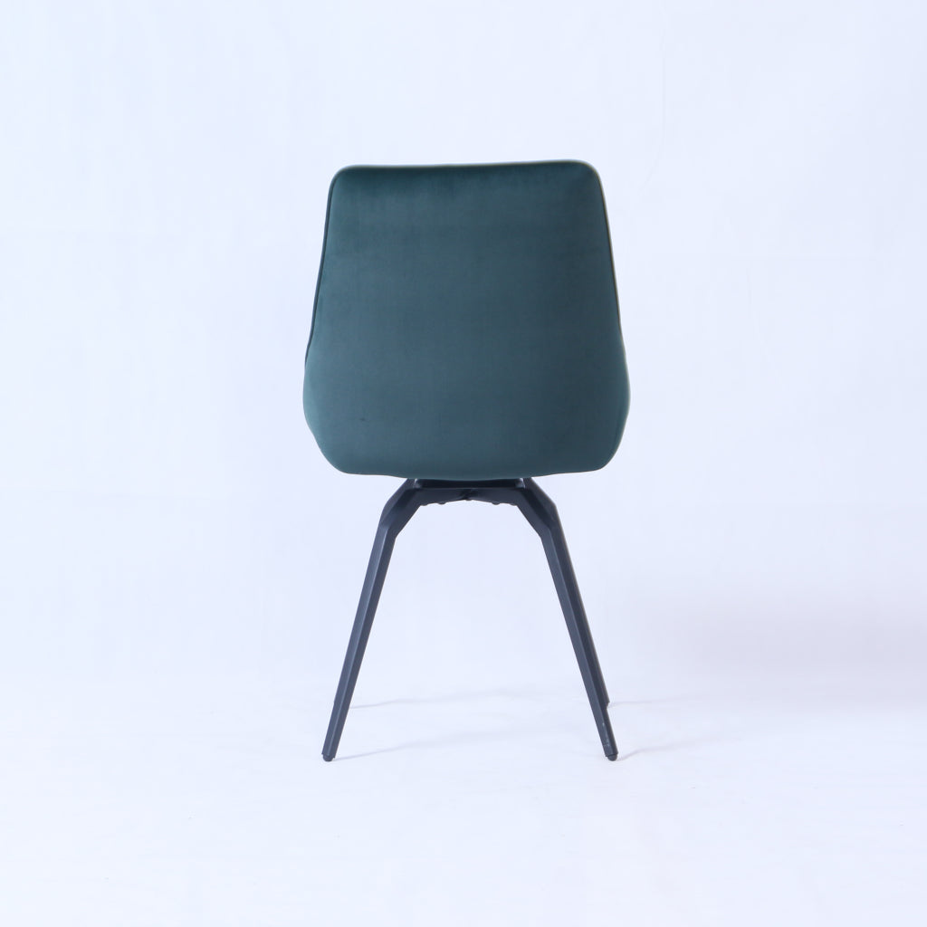 Porto Swivel Chair Metal Legs. 3 Colours Available