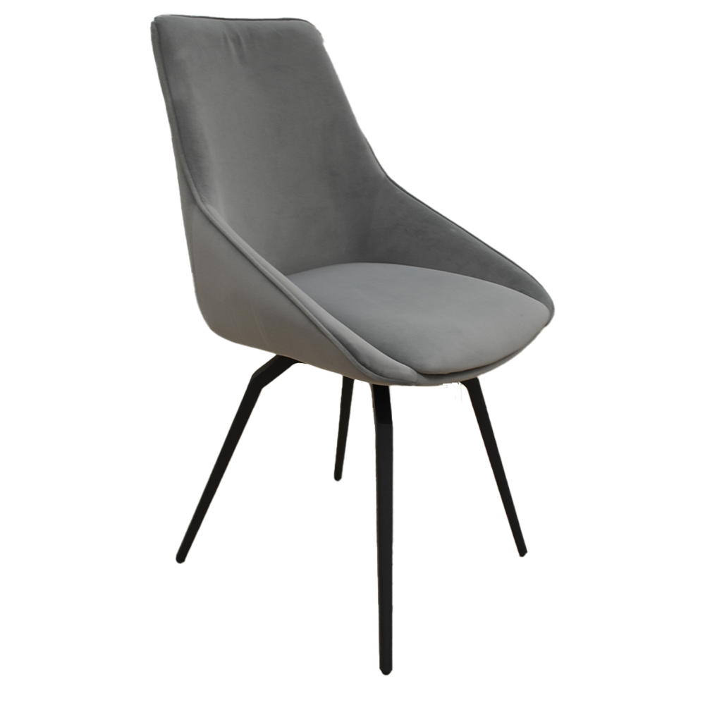 Porto Swivel Chair Metal Legs. 3 Colours Available
