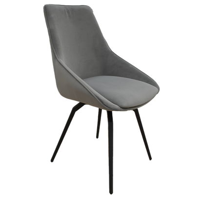 Porto Swivel Chair Metal Legs. 3 Colours Available