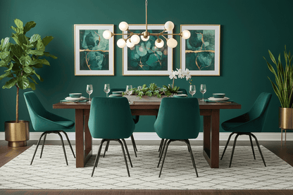 Porto Swivel Chair Velvet Seat Metal Legs. 3 Colours Available