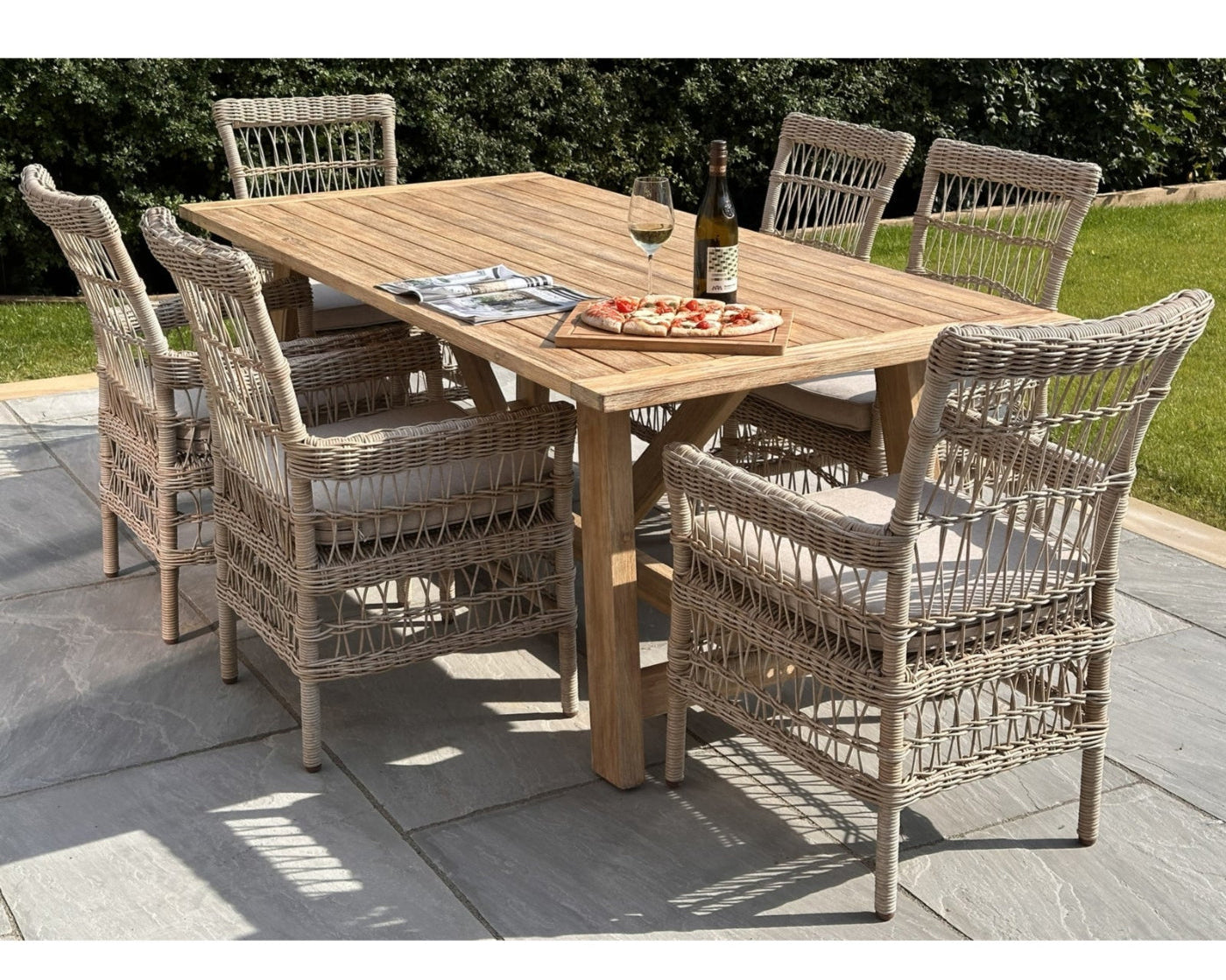 Provence Collection Outdoor Dining Chair - High Quality Rattan Furniture