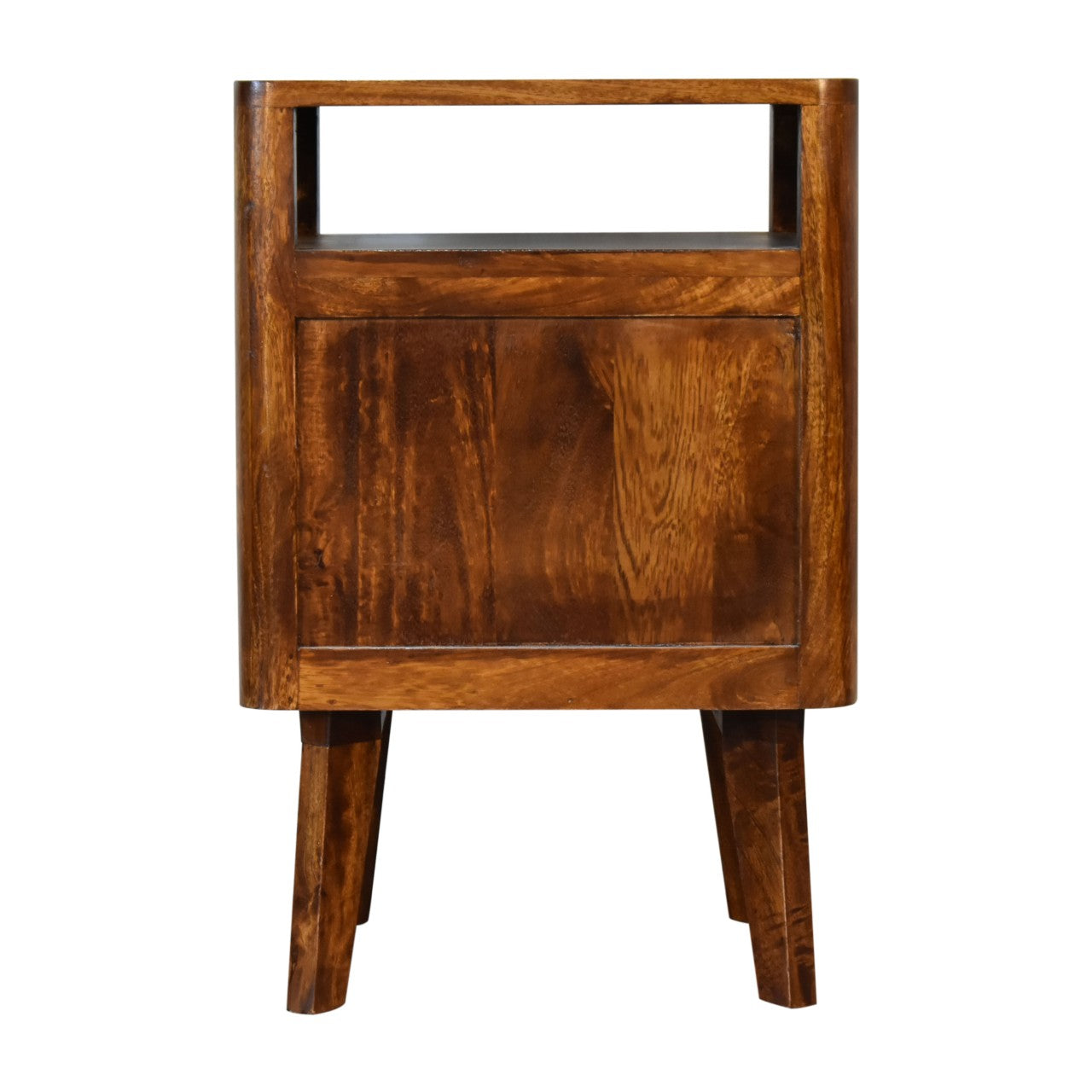 Reeve Bedside. 100% Solid Mango Wood